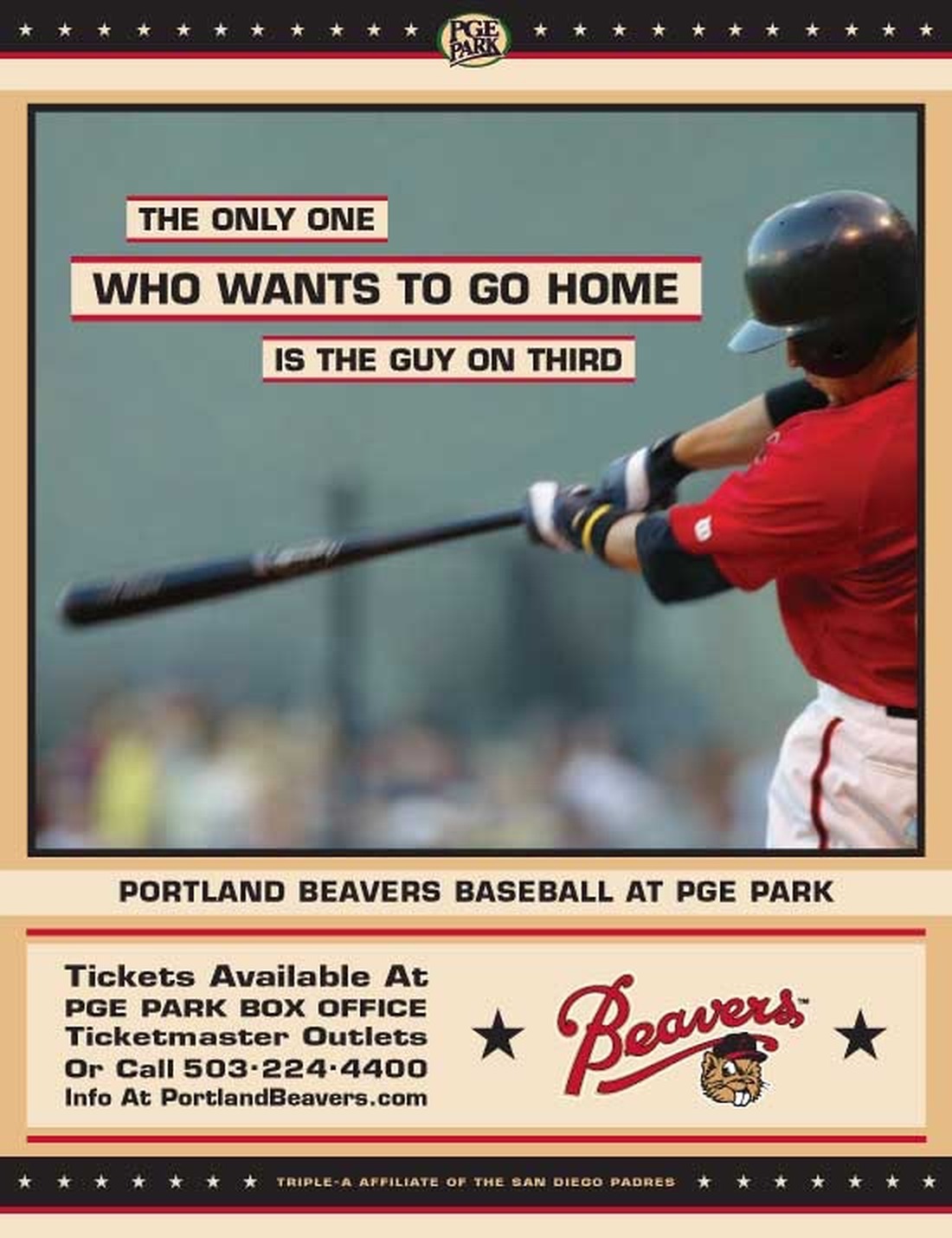 Portland Beavers baseball campaign