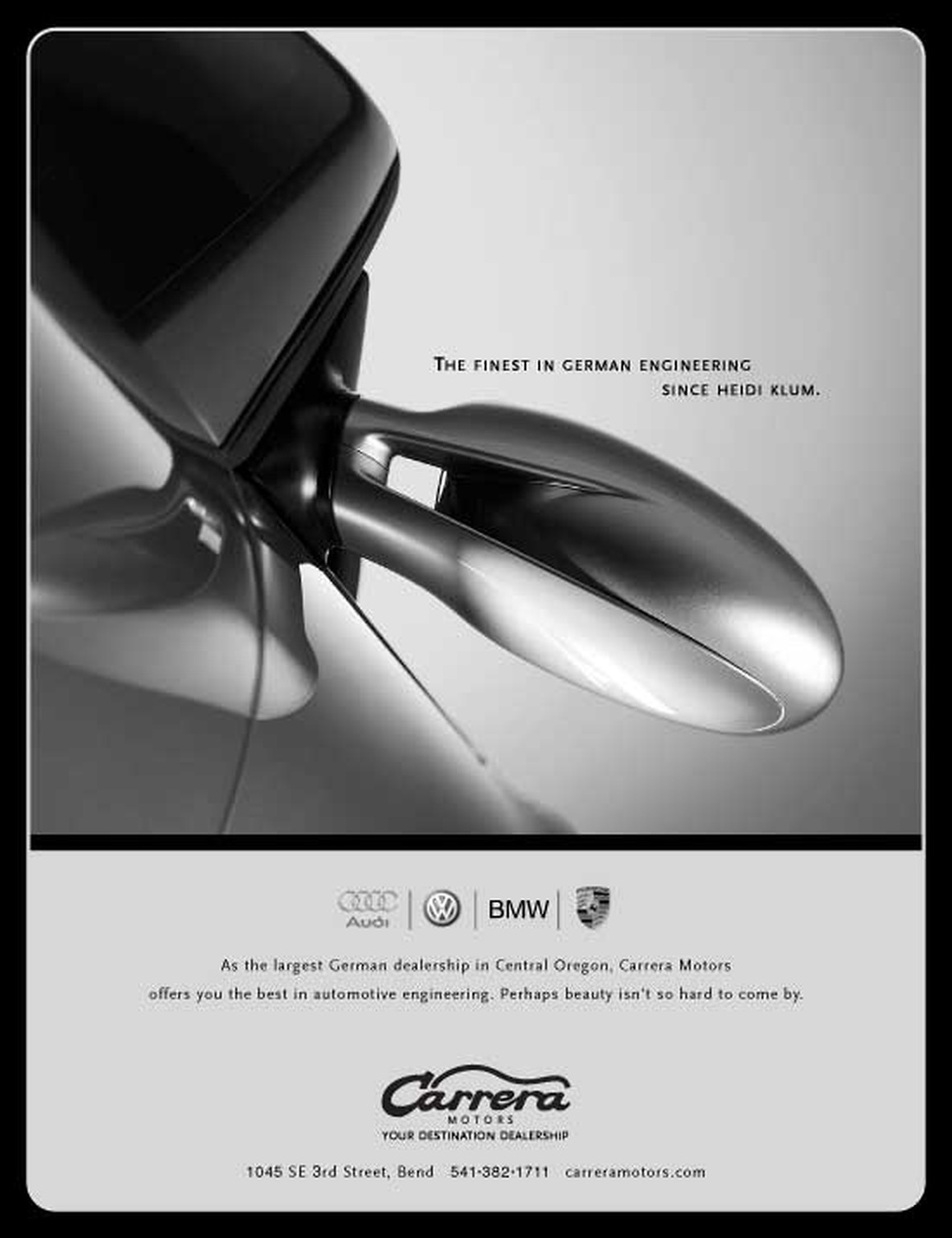 Carrera Motors luxury auto campaign