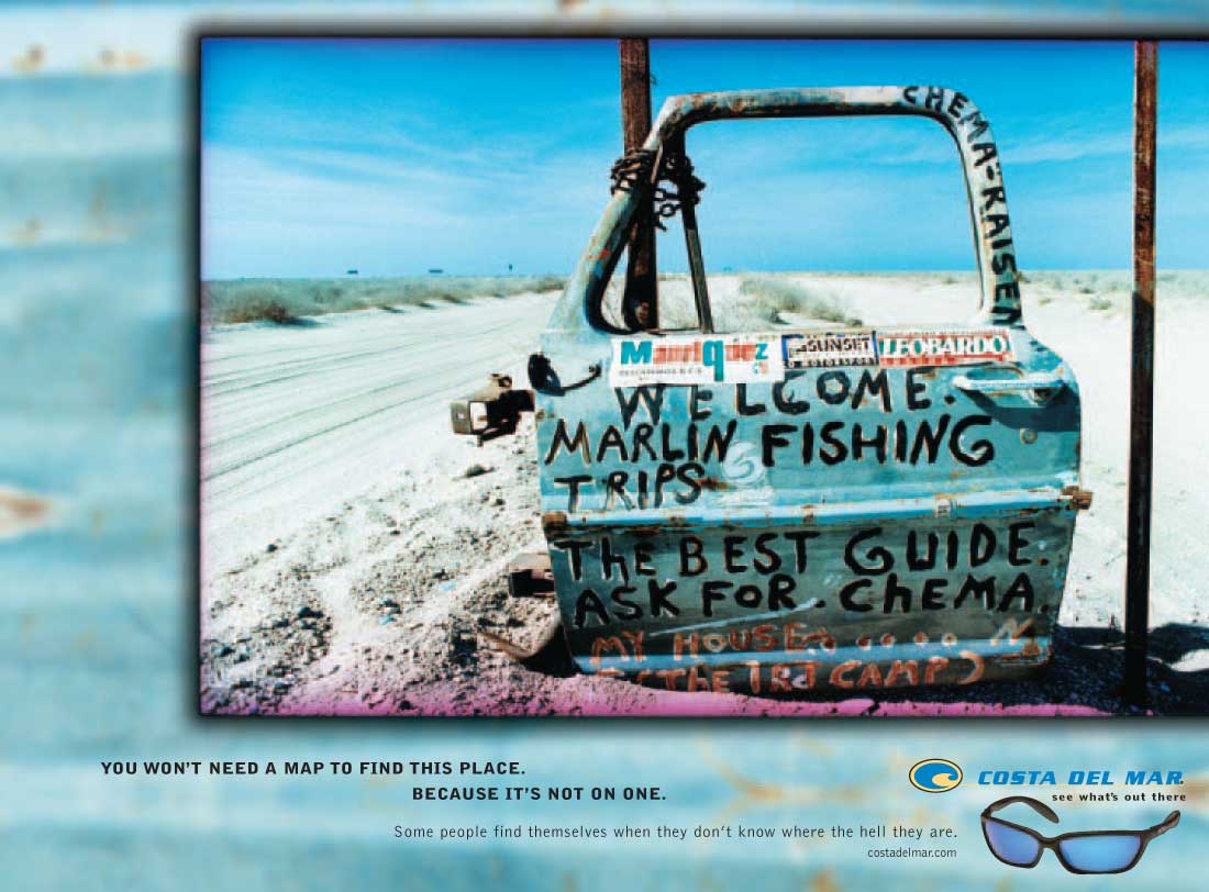 Costa Del Mar dealer catalog campaign