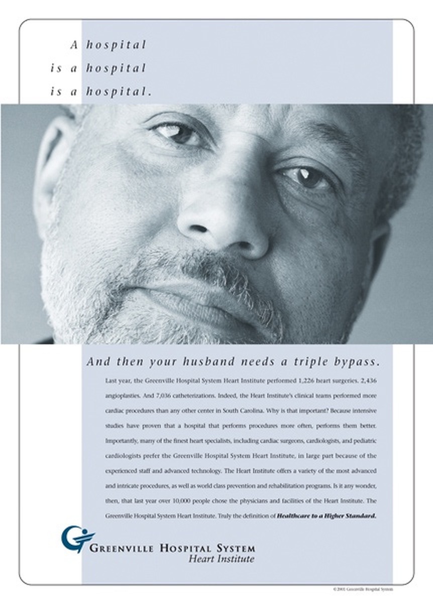 Greenville Hospital System healthcare campaign