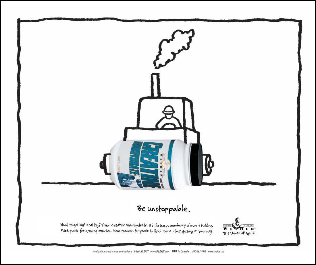 Weider Sports Nutrition campaign