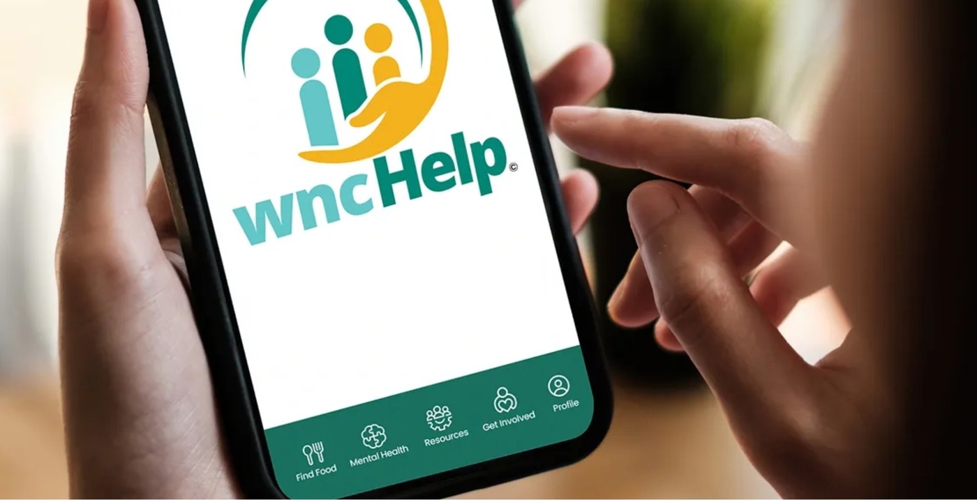 wncHelp app - community resource platform for Western North Carolina